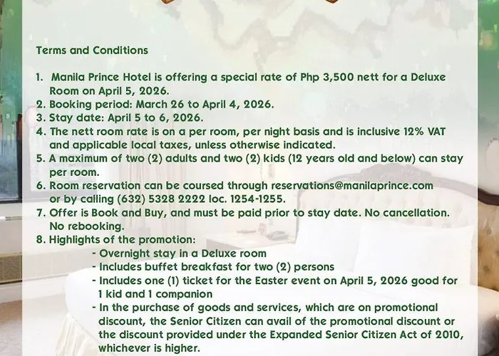 Hotel Manila Prince Hotel 4*